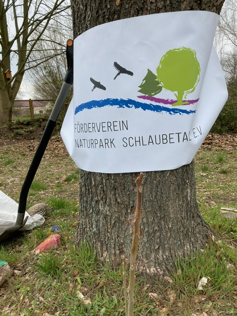 Unser Projekt wird vom Förderverein Naturpark Schlaubetal e.V. unterstützt